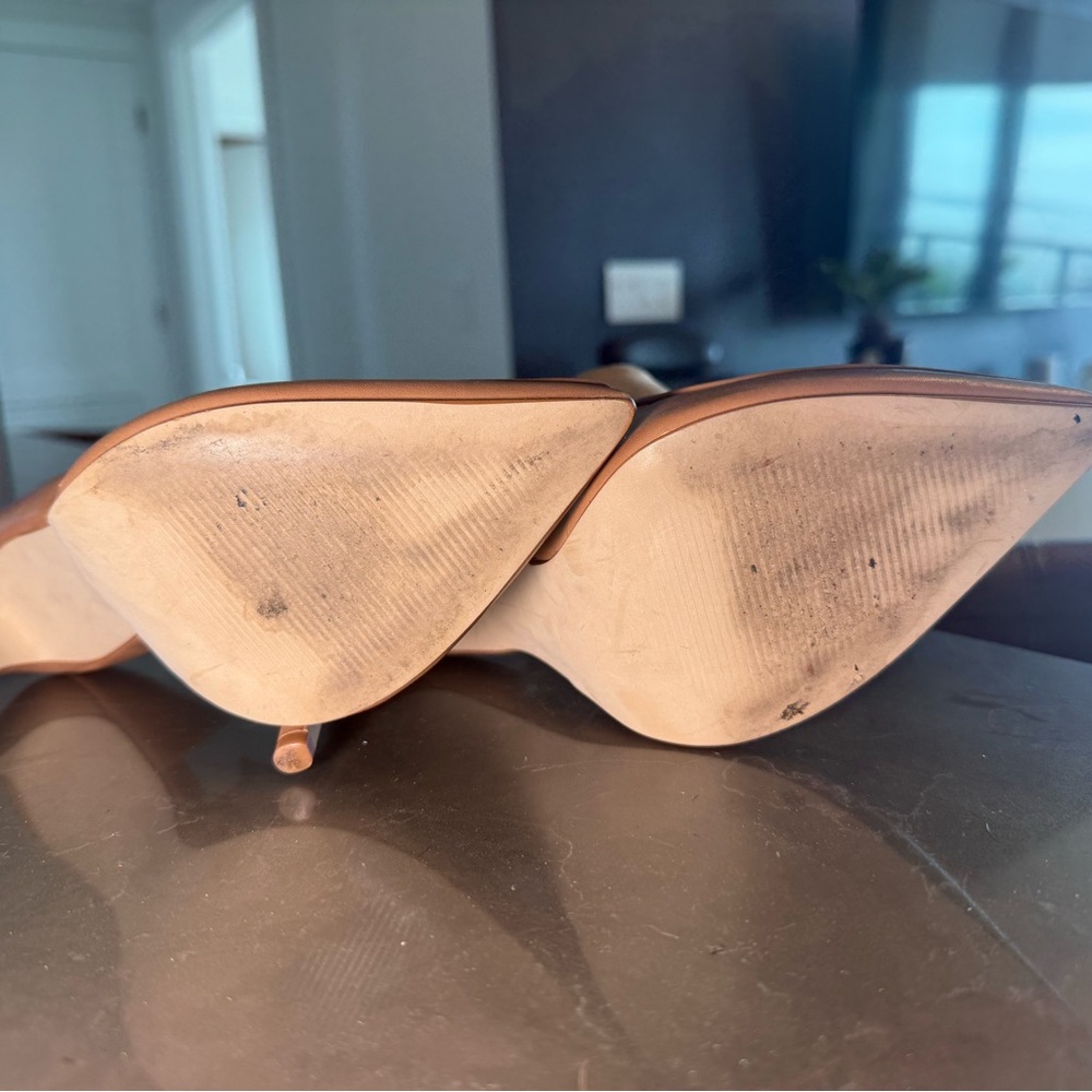Steve Madden Camel High Heel Booties - Picture 4 of 6